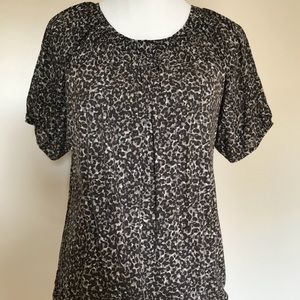 Cheetah Print Top from LOFT